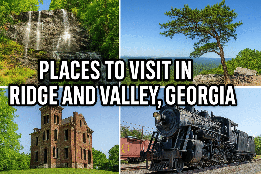 Places to Visit in Ridge and Valley, Georgia